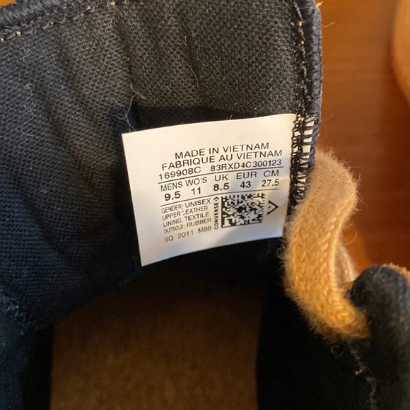 Converse Pro Leather Bandulu embroidered shoe, tan, men’s size 9.5 - Picture 5 of 6